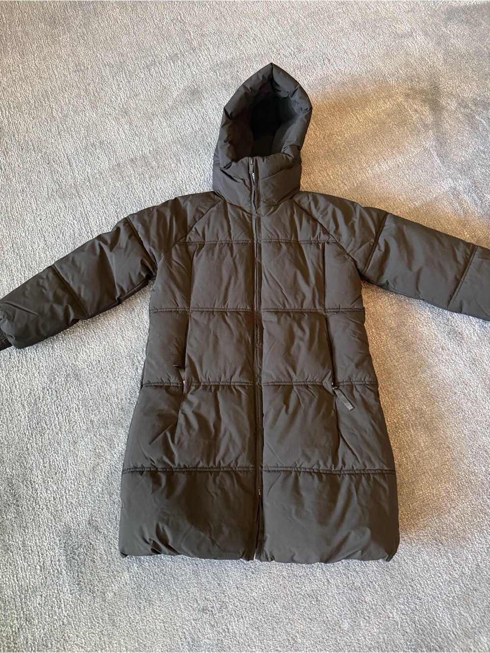 all in motion kids Long Hooded Puffer Coat